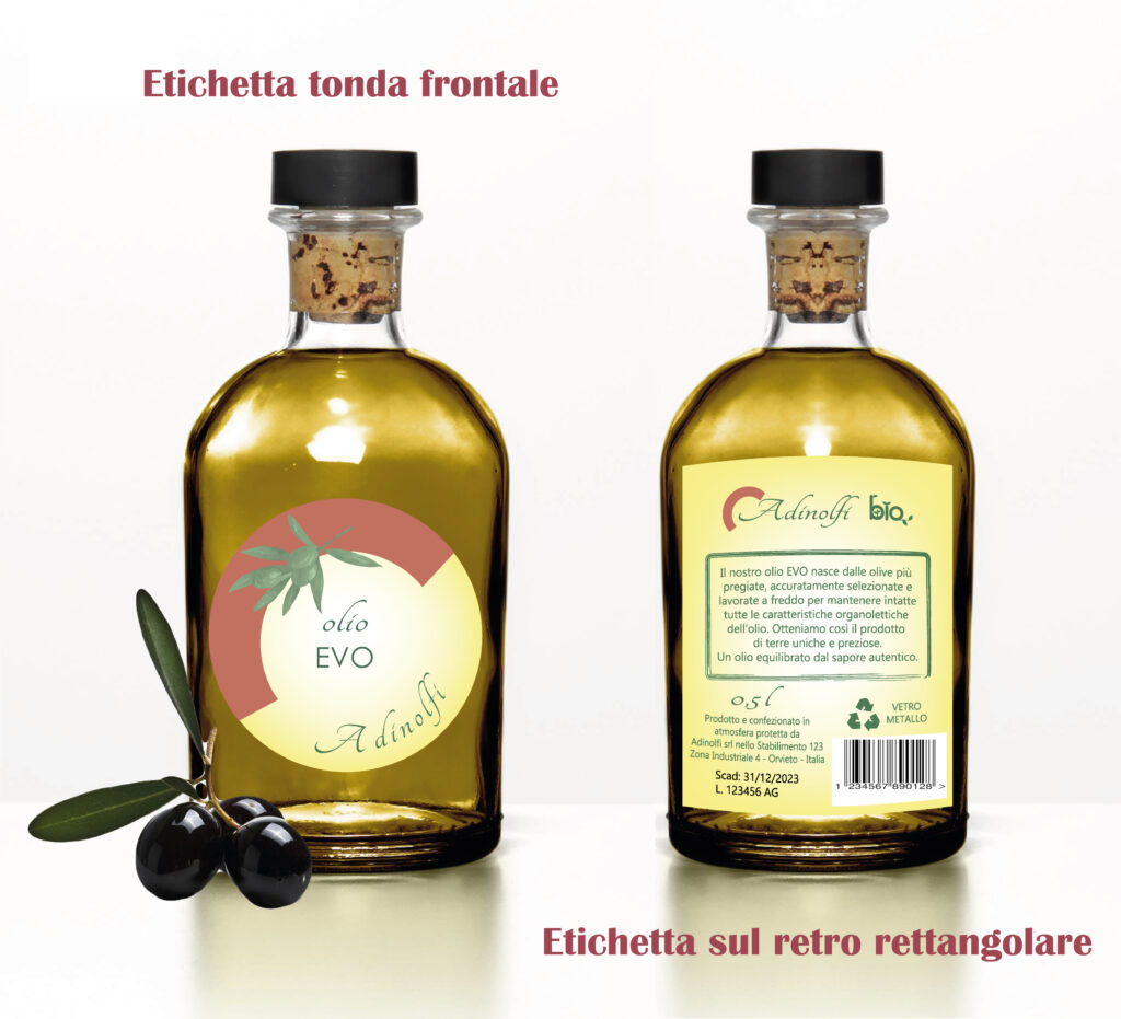 ETICHETTATURA DELL’OLIO D’OLIVA: COME COMPILARE E STAMPARE L’ETICHETTA ...